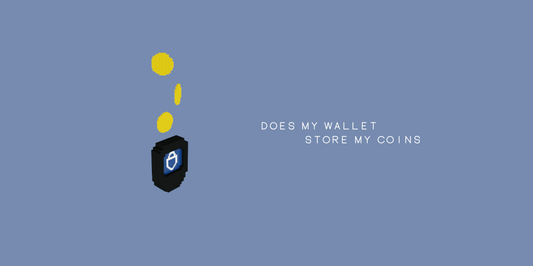 does my wallet store my coins
