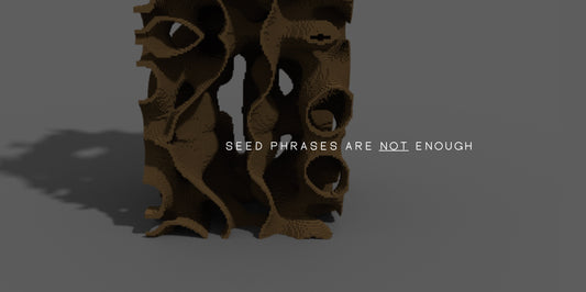 Seed Phrases are Not Enough