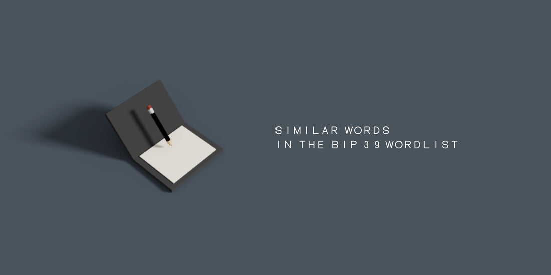 similar words in the bip39 wordlist