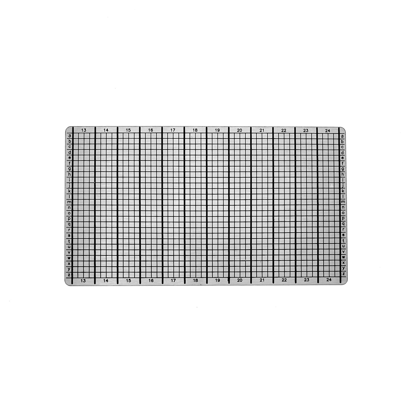 Blockplate 24 back view