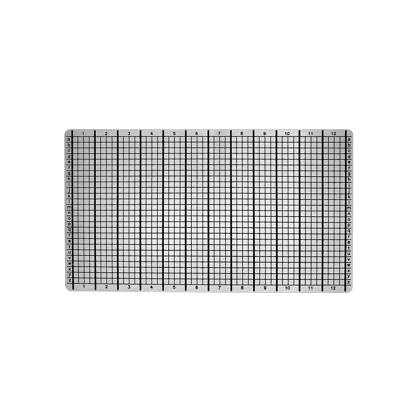 Blockplate 24 front view