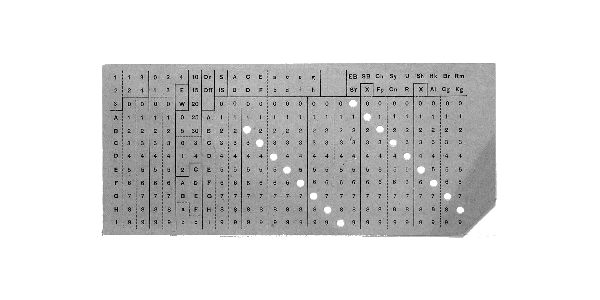punch card