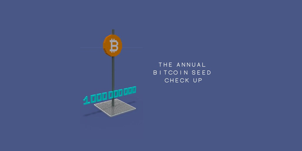 annual bitcoin seed checkup