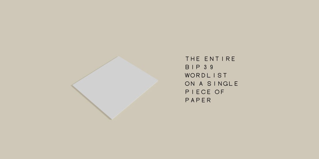 bip39 wordlist