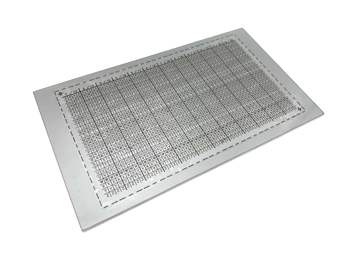 Blockplate MAKE Your Own Center Punch Seed Storage